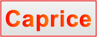 Image of the name Caprice Image of the name Caprice