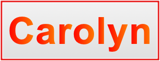 Image of the name Carolyn