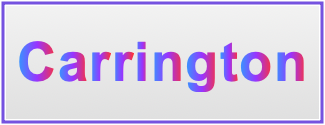 Image of the name Carrington Image of the name Carrington