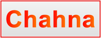Image of the name Chahna