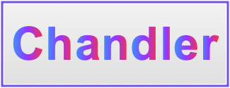 Image of the name Chandler Image of the name Chandler