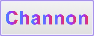 Image of the name Channon Image of the name Channon