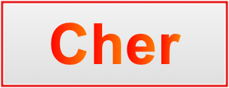 Image of the name Cher
