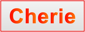 Image of the name Cherie