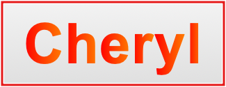 Image of the name Cheryl Image of the name Cheryl