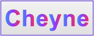 Image of the name Cheyne Image of the name Cheyne