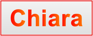 Image of the name Chiara