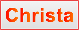 Image of the name Christa