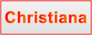 Image of the name Christiana