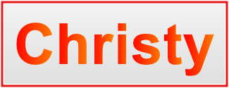 Image of the name Christy Image of the name Christy