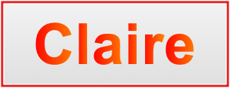 Image of the name Claire