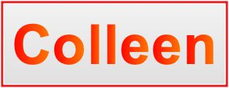 Image of the name Colleen