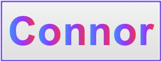 Image of the name Connor