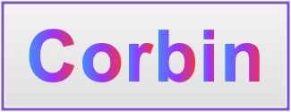 Image of the name Corbin