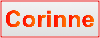 Image of the name Corinne