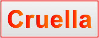 Image of the name Cruella