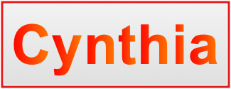 Image of the name Cynthia Image of the name Cynthia