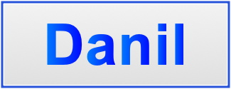 Image of the name Danil