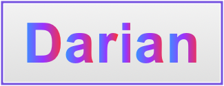 Image of the name Darian