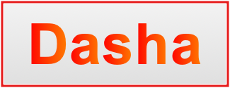 Image of the name Dasha Image of the name Dasha