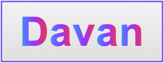 Image of the name Davan