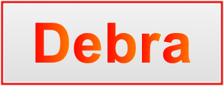 Image of the name Debra