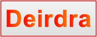 Image of the name Deirdra
