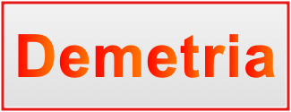 Image of the name Demetria