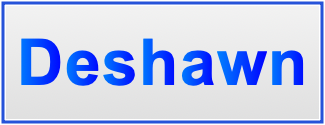Image of the name Deshawn Image of the name Deshawn