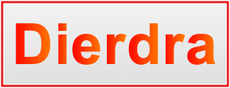 Image of the name Dierdra