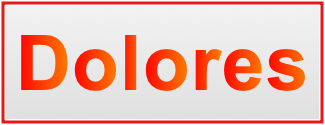 Image of the name Dolores