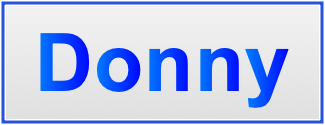 Image of the name Donny