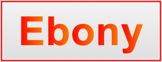 Image of the name Ebony