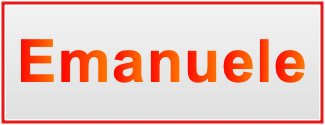 Image of the name Emanuele