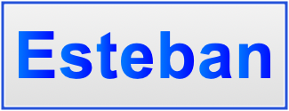 Image of the name Esteban Image of the name Esteban