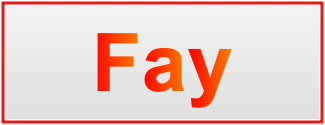 Image of the name Fay