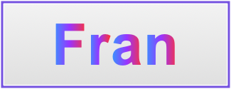 Image of the name Fran