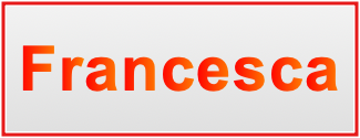 Image of the name Francesca Image of the name Francesca