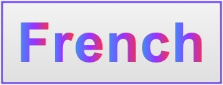 Image of the name French
