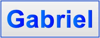 Image of the name Gabriel Image of the name Gabriel