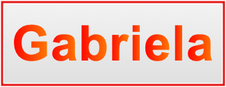Image of the name Gabriela