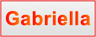 Image of the name Gabriella Image of the name Gabriella