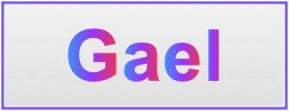 Image of the name Gael Image of the name Gael