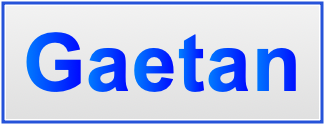 Image of the name Gaetan