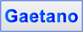 Image of the name Gaetano