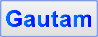 Image of the name Gautam Image of the name Gautam