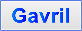 Image of the name Gavril