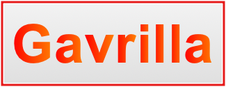 Image of the name Gavrilla