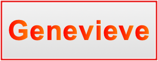 Image of the name Genevieve Image of the name Genevieve