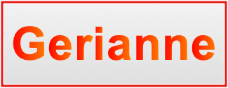 Image of the name Gerianne Image of the name Gerianne
